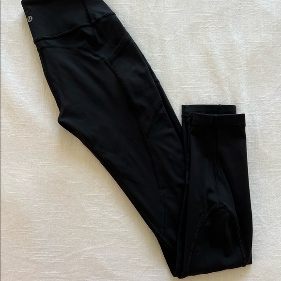 lululemon athletica Pants - Lululemon Black leggings. Size 6. 31” inseam.